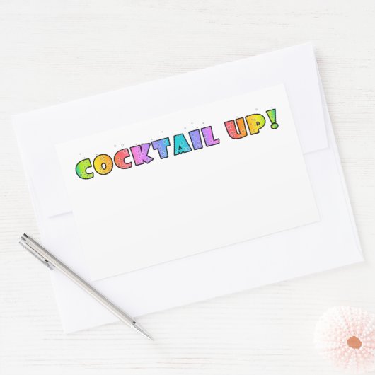 COCKTAIL. STICKER (Envelop)
