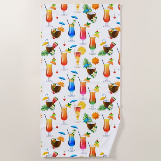 Cocktail Strandlaken (Voorkant)