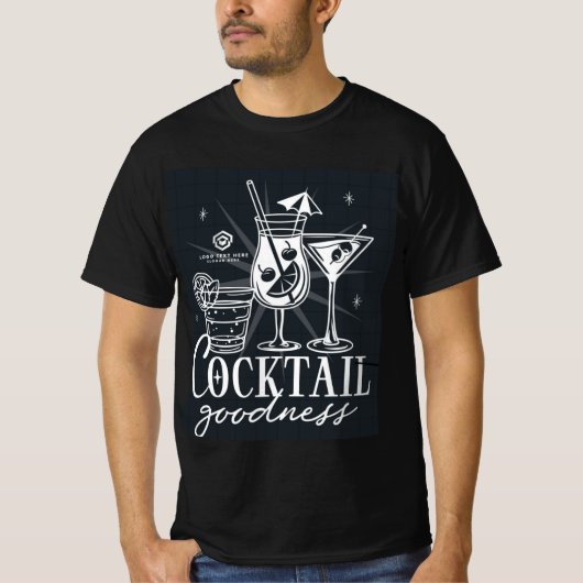 cocktail t-shirt (Voorkant)