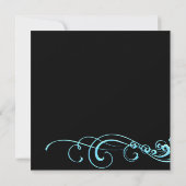 Cocktail Time Bachelorette Party Uitnodiging (Achterkant)