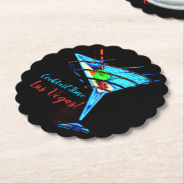 Cocktail Time Las Vegas - Papieren Onderzetter