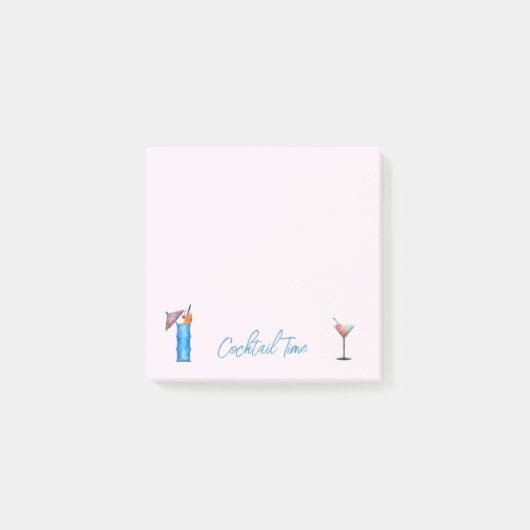 Cocktail Time Martini Tropical Punch Post-It Note (Voorkant)