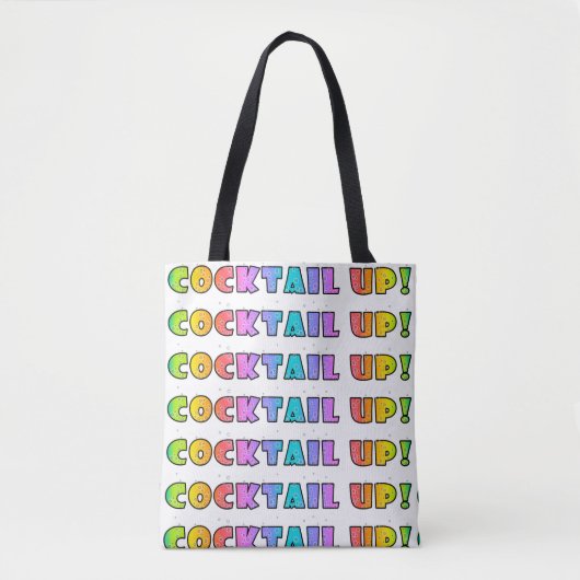 COCKTAIL. TOTE BAG (Voorkant)