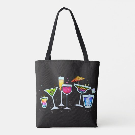 COCKTAIL. TOTE BAG (Achterkant)