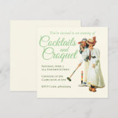 Cocktail Uitnodiging (Voorkant / Achterkant)