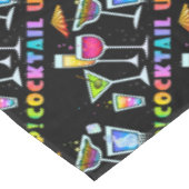 COCKTAIL UP - COCKTAIL GLASSEN TAFELKLEED (Gekanteld)