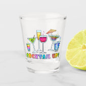 COCKTAIL UP GLASSEN SHOT GLAS (Voorkant)