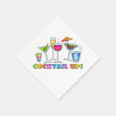 COCKTAIL UP PAPIEREN SERVETTEN (Hoek)