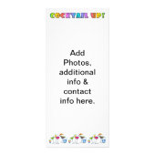 COCKTAIL UP PROMOTIONAL EVENT RACK KAART (Achterkant)