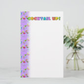 COCKTAIL UP STATIONERY BRIEFPAPIER (Staand voorkant)