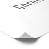 Cocktail uur Laten we vies Martini recept Poster (Hoek)