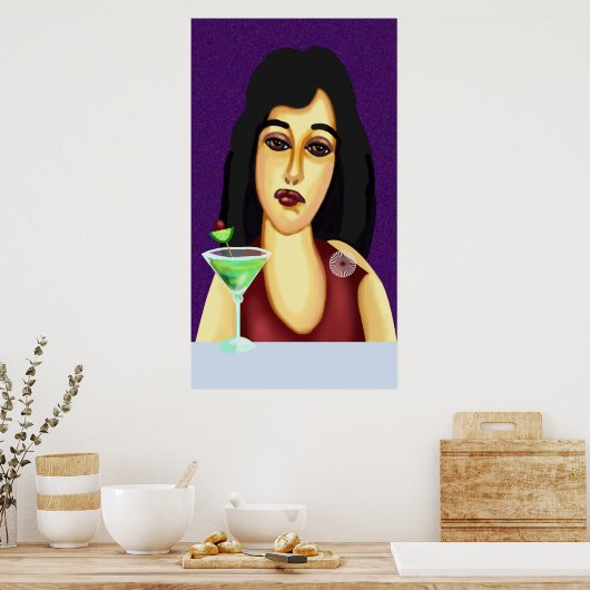 Cocktail-uur Poster (Keuken)