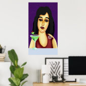 Cocktail-uur Poster (Thuiskantoor)