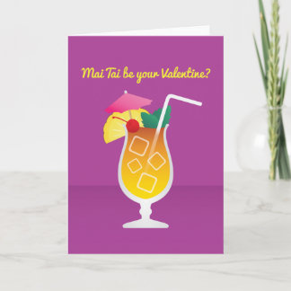 Cocktail-Valentijn: Mai Tai ben jij Valentijn? Feestdagen Kaart