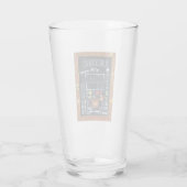 Cocktail van de maand Glass Cup Glas (Achterkant)