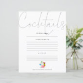 Cocktail voegt uw eigen pagina Ontvanger toe (Staand voorkant)