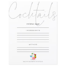 Cocktail voegt uw eigen pagina Ontvanger toe