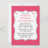 Cocktail voor vrouwelijke Kantoor Kaart (Achterkant)