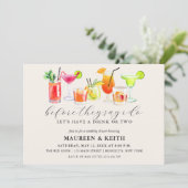 Cocktail Wedding Shower | Engagement Party Kaart (Staand voorkant)