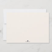 Cocktail Wedding Shower | Engagement Party Kaart (Achterkant)