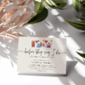 Cocktail Wedding Shower | Engagement Party Kaart