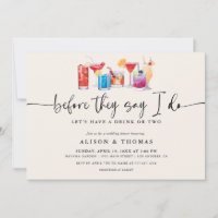 Cocktail Wedding Shower | Engagement Party