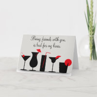 Cocktail Wijn Drinken Gefeliciteerd Verjaardag Gra