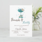 Cocktail Zeester Brunch & Bubbels Kaart (Staand voorkant)