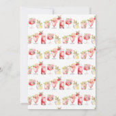 Cocktail Zwembad Party Verjaardag uitnodiging (Achterkant)