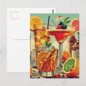 cocktailafbeelding briefkaart (Voorkant / Achterkant)