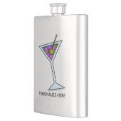 COCKTAILFLASKEN - MARTINI-ONTWERP HEUPFLES (Links)