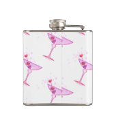 COCKTAILFLASKEN - ROZE MARTINI HEUPFLES (Achterkant)