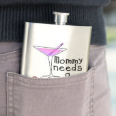 COCKTAILFLES - Mama heeft een COCKTAIL nodig! Flacon (Voorbeeld)