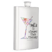 COCKTAILFLESSEN, VODKA IS GOEDKOPER DAN THERAPIE FLACON (Rechts)