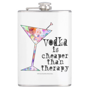 COCKTAILFLESSEN, VODKA IS GOEDKOPER DAN THERAPIE HEUPFLES