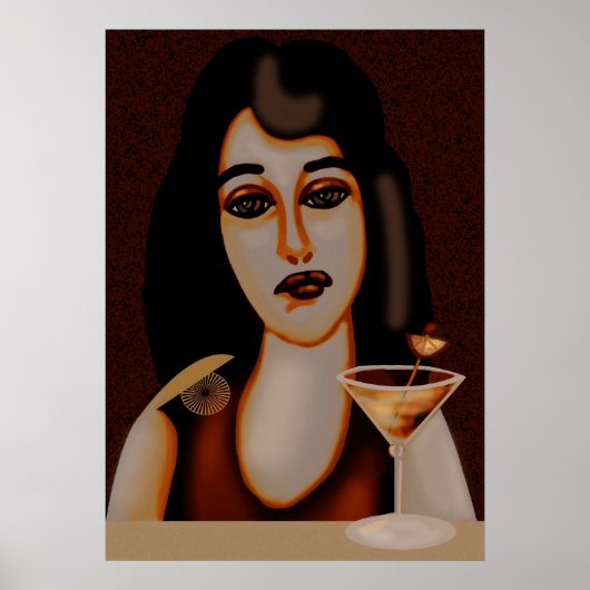 Cocktailnacht Poster (Voorkant)
