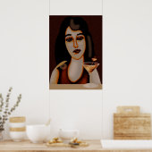Cocktailnacht Poster (Keuken)