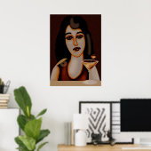 Cocktailnacht Poster (Thuiskantoor)