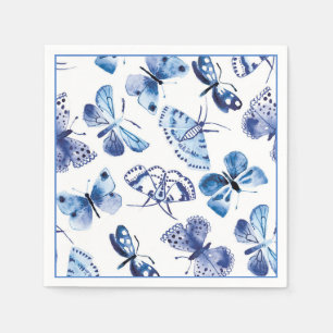 cocktailpapier-servetten-vlinders servet