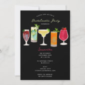 Cocktailparty Drink vrijgezellenfeest Kaart (Voorkant)