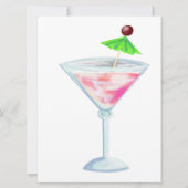 cocktailparty kaart (Voorkant)