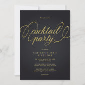 Cocktailparty Kaart (Voorkant)