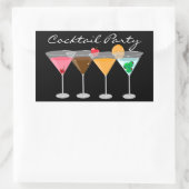 Cocktailparty Martini Stickers (Tas)