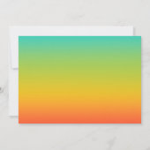 Cocktailparty met foto kaart (Achterkant)