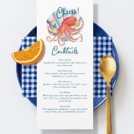 Cocktailparty met Kustsfeer Menu