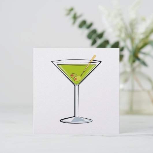 Cocktailparty - SRF Kaart (Staand voorkant)