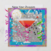 Cocktailparty - SRF Kaart (Voorkant / Achterkant)