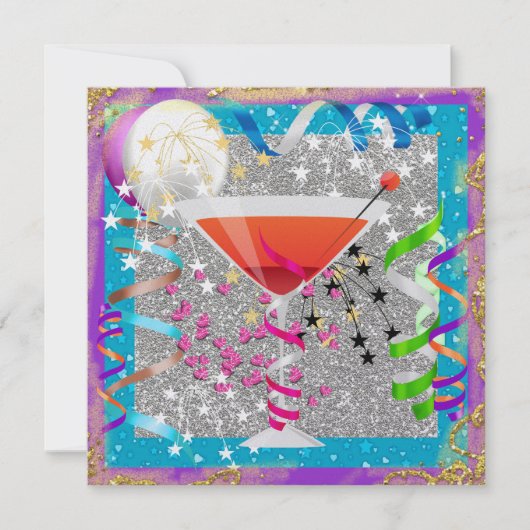 Cocktailparty - SRF Kaart (Voorkant)