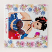 Cocktailpartymeisje Thunder_Cove Legpuzzel (Horizontaal)