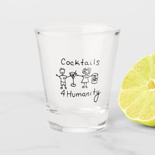 Cocktails4Humaniteitsheet glas (Voorkant)
